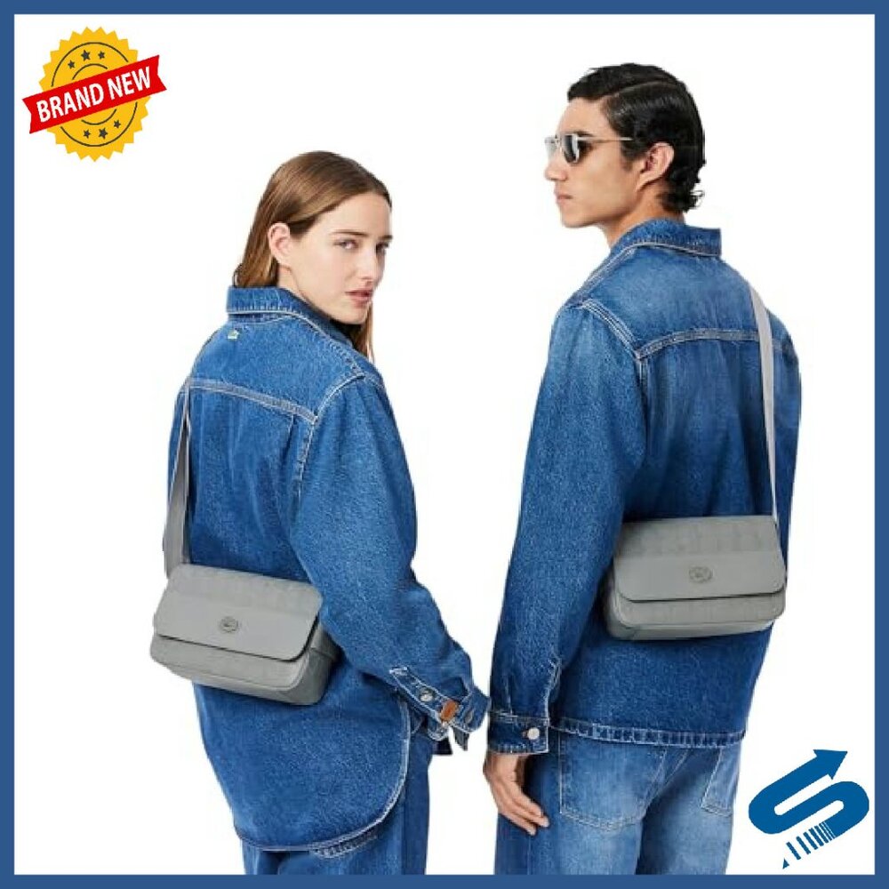 Monogram Crossover Bag Adjustable Strap PU Leathe… - image 7